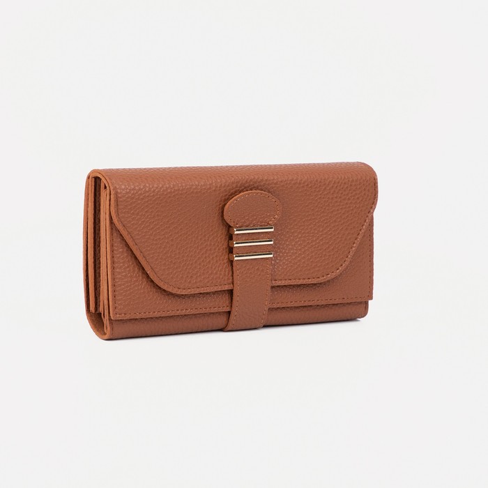 Кошелёк на кнопках, цвет коричневый
Кошелёк на кнопках, цвет коричневый