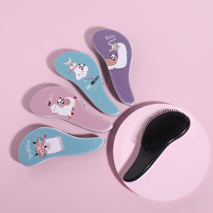 Расчёска массажная, 5,5 × 14,5 см, рисунок МИКС
Расчёска массажная, 5,5 × 14,5 см, рисунок МИКС