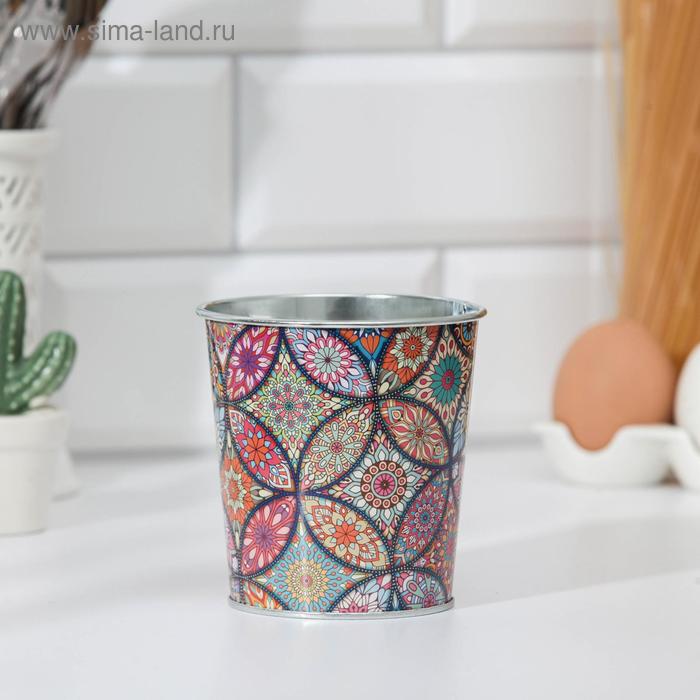 Подставка для столовых приборов «Витраж», 10×11 см
Подставка для столовых приборов «Витраж», 10×11 см