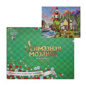 Алмазная мозаика 40х50 c подрамником, с частичным заполнением блестящая, 33 цвета, «Красивый дом у маяка»
Алмазная мозаика 40х50 c подрамником, с частичным заполнением блестящая, 33 цвета, «Красивый дом у маяка»
