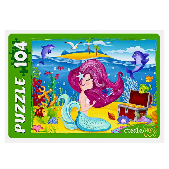 Пазлы «Русалочка №9», 104 элемента
Пазлы «Русалочка №9», 104 элемента