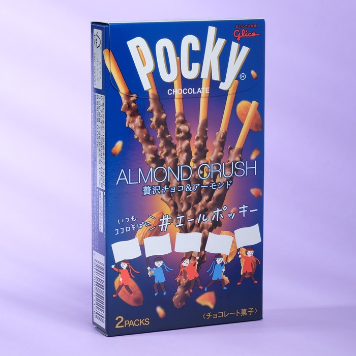 Палочки Pocky с хрустящим миндалем, 46,2 г
Палочки Pocky с хрустящим миндалем, 46,2 г
