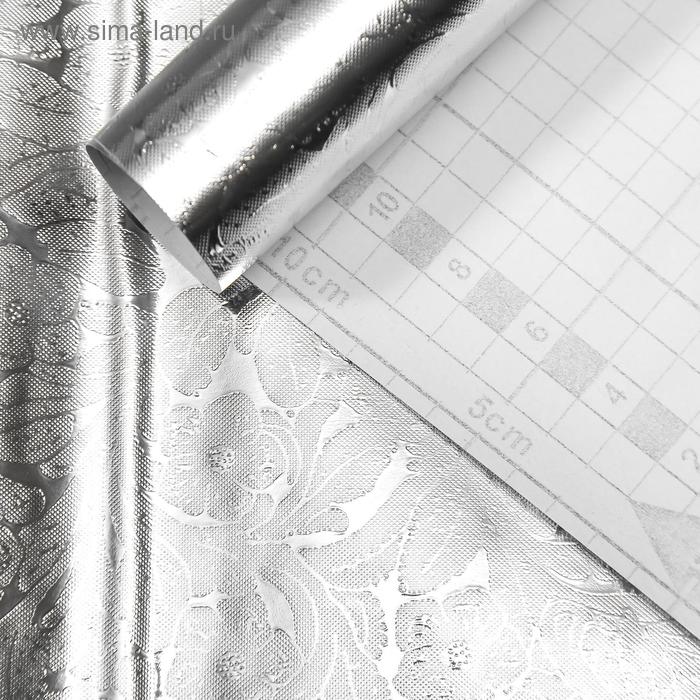 Наклейка для творчества "Цветы. Тиснение" 60х300 см
Наклейка для творчества "Цветы. Тиснение" 60х300 см