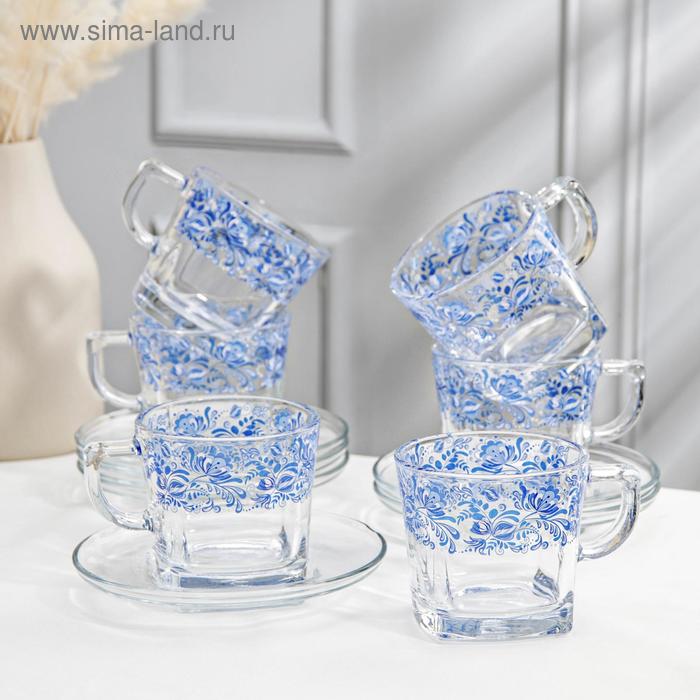 Сервиз чайный «Гжельские узоры», 12 предметов
Сервиз чайный «Гжельские узоры», 12 предметов