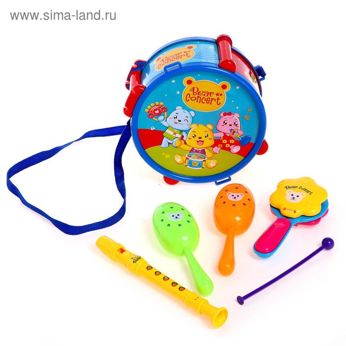 Набор музыкальных инструментов «Медвежата», 6 предметов
Набор музыкальных инструментов «Медвежата», 6 предметов