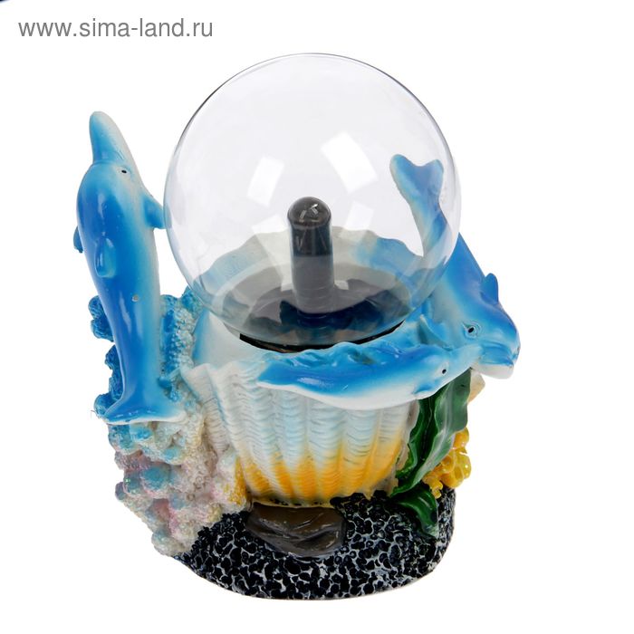 Плазменный шар "Семейка дельфинов", 14 см
Плазменный шар "Семейка дельфинов", 14 см
