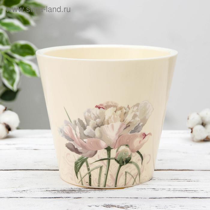 Кашпо со вставкой «London Deco. Садовый пион», 1,6 л
Кашпо со вставкой «London Deco. Садовый пион», 1,6 л