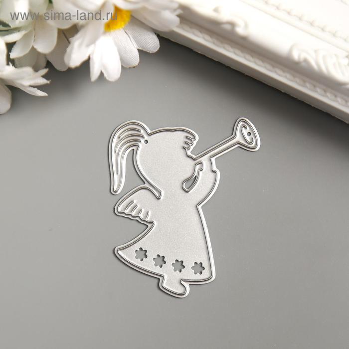 Нож для вырубки сталь "Ангелочек с дудочкой" 4,94х4,12 см
Нож для вырубки сталь "Ангелочек с дудочкой" 4,94х4,12 см