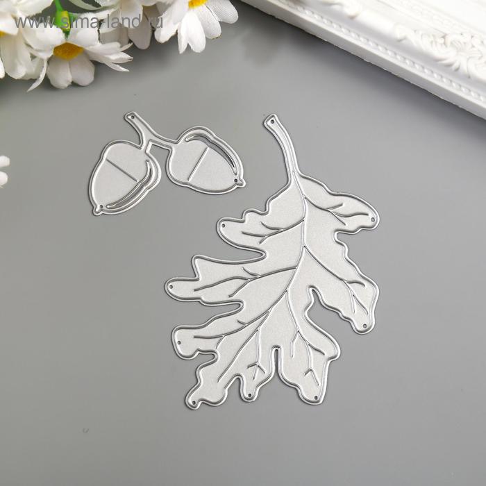 Нож для вырубки сталь "Дубовый лист и жёлуди" набор 2 элемента 7,3х9,7 см
Нож для вырубки сталь "Дубовый лист и жёлуди" набор 2 элемента 7,3х9,7 см