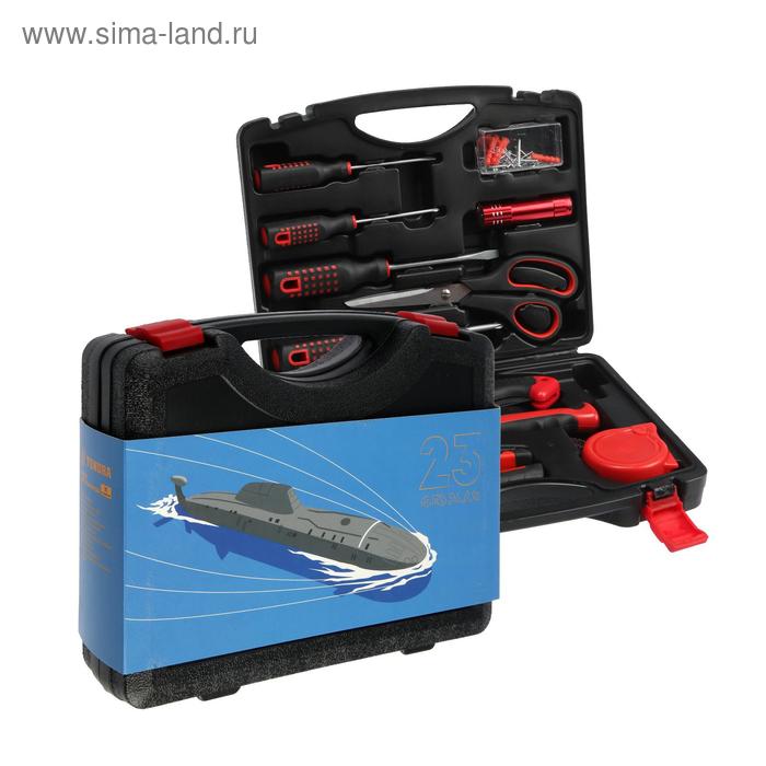 Набор инструментов в кейсе ТУНДРА "23 Февраля", подарочная упаковка, 11 предметов
Набор инструментов в кейсе ТУНДРА "23 Февраля", подарочная упаковка, 11 предметов