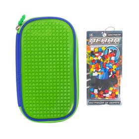 Пенал-конструктор, зеленый 120 деталей в наборе
Пенал-конструктор, зеленый 120 деталей в наборе