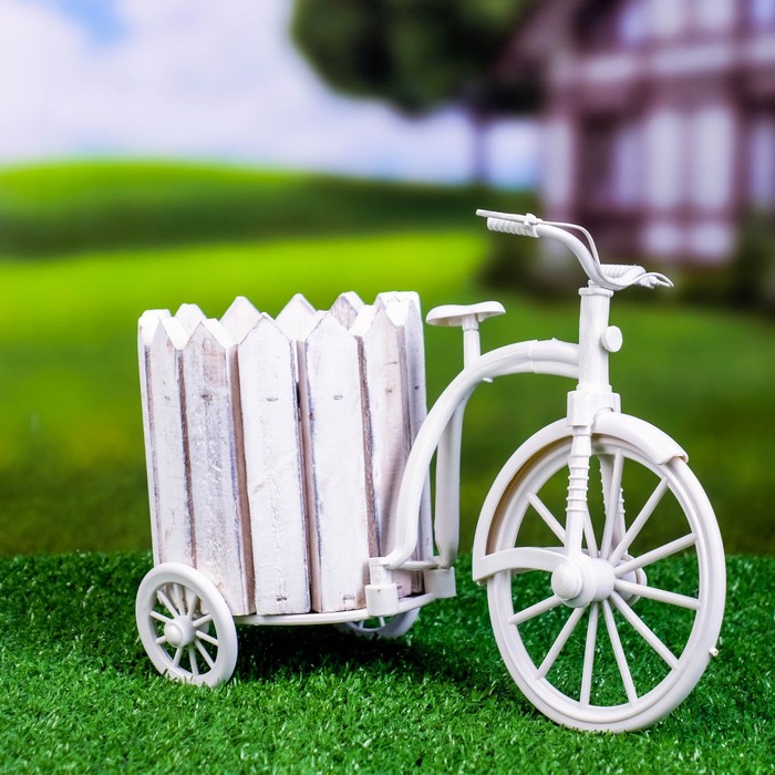 фото Кашпо-велосипед 26*12*18см take it easy