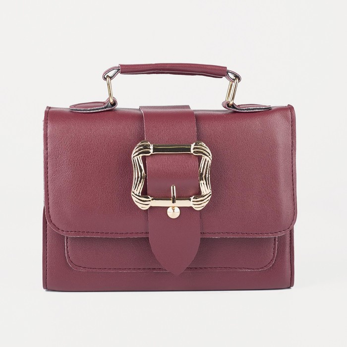 Сумка-мессенджер на клапане, длинный ремень, цвет бордовый
Сумка-мессенджер на клапане, длинный ремень, цвет бордовый