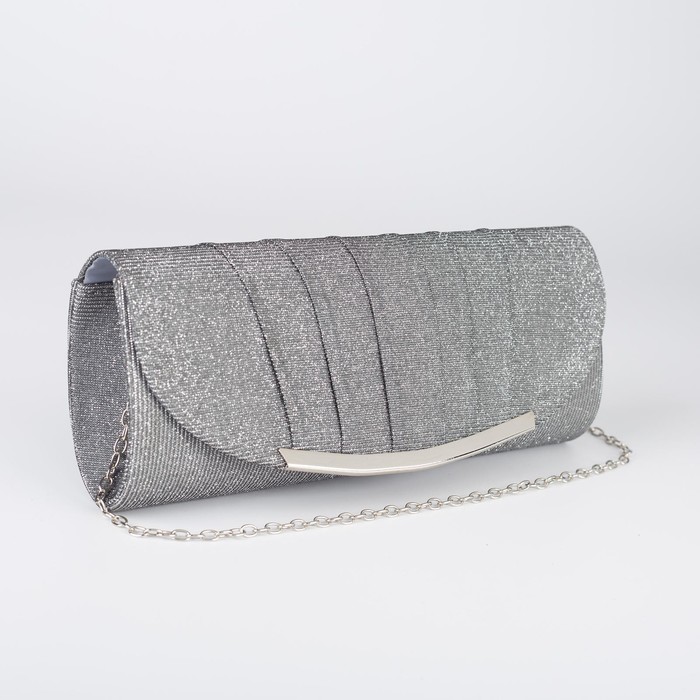 Сумка женская, отдел на клапане, длинная цепочка, цвет серебристый
Сумка женская, отдел на клапане, длинная цепочка, цвет серебристый