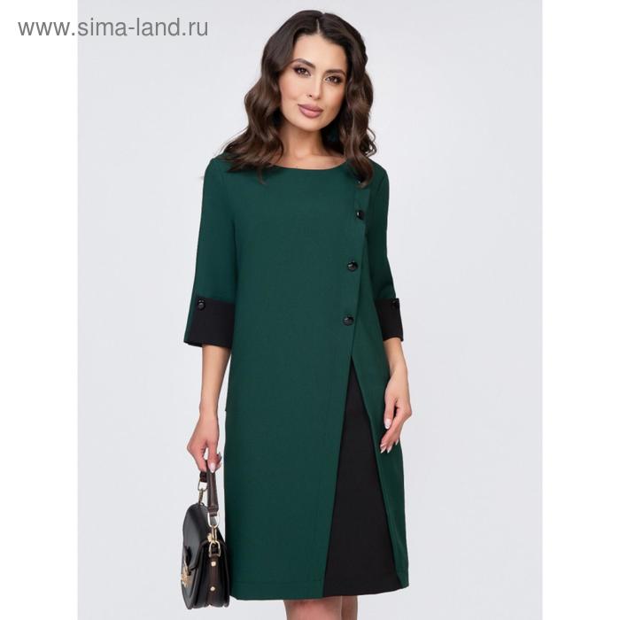 фото Платье женское «мандоро изумруд», размер 54 li-lu belluche