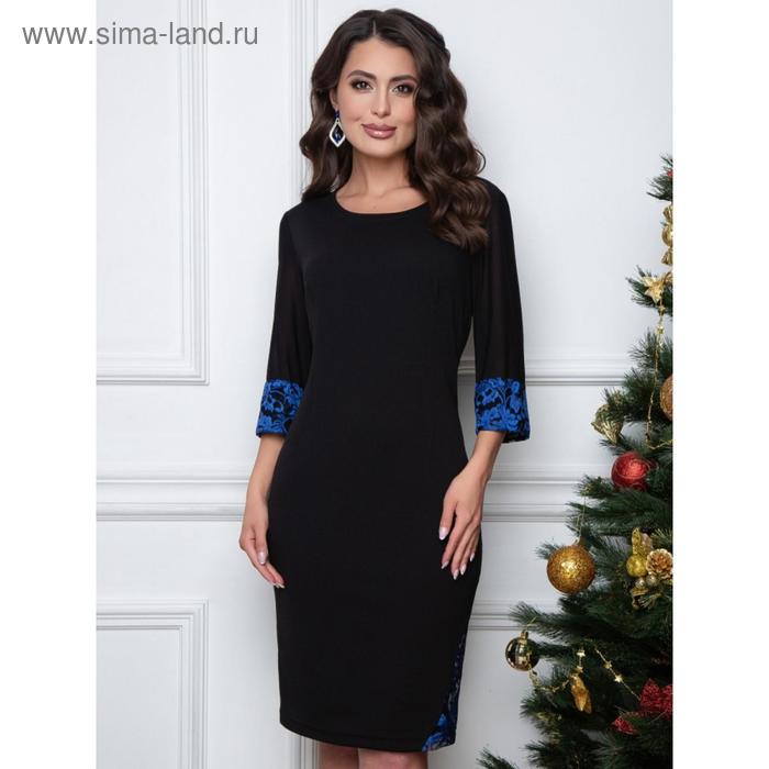 фото Платье женское «секретное оружие блю», размер 52 li-lu belluche