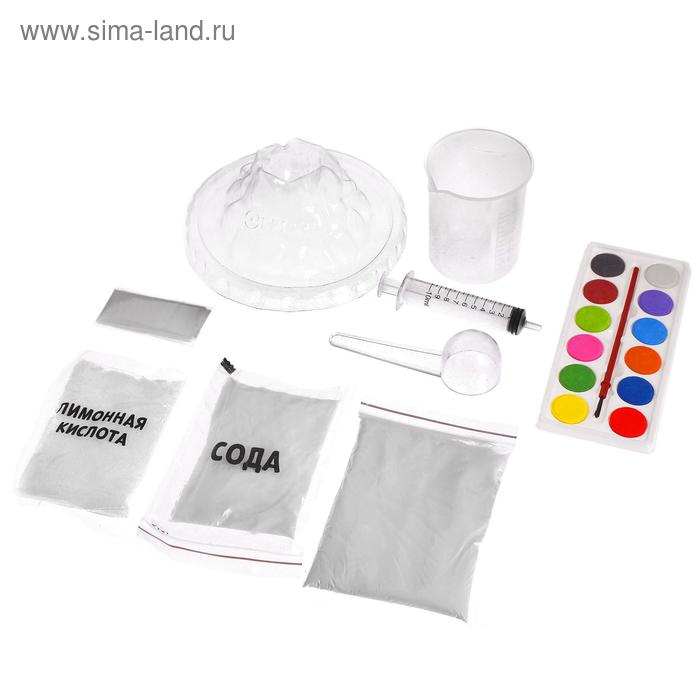 фото Набор для опытов «создай свой вулкан, из гипса» эврики