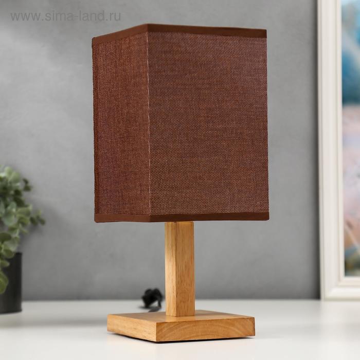 Лампа настольная 16226/1CF Е27 40Вт светлое дерево-кофе 14х14х32,5 см
Лампа настольная 16226/1CF Е27 40Вт светлое дерево-кофе 14х14х32,5 см