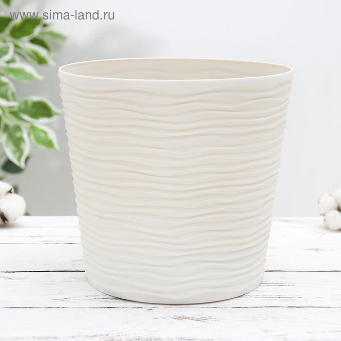 Кашпо для цветов со вставкой «Фьюжн», 3,5 л, цвет белая роза
Кашпо для цветов со вставкой «Фьюжн», 3,5 л, цвет белая роза