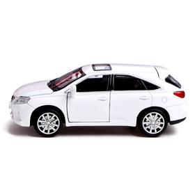Машина металлическая Lexus RX450, открываются двери, капот, багажник, инерция, цвет белый
Машина металлическая Lexus RX450, открываются двери, капот, багажник, инерция, цвет белый