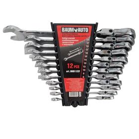 Набор ключей комбинированных BaumAuto BM61122F, трещоточных, с шарниром, 12 предметов
Набор ключей комбинированных BaumAuto BM61122F, трещоточных, с шарниром, 12 предметов