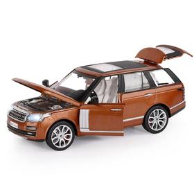 Машина металлическая Range Rover, 1:26, открываются двери, капот, багажник, световые и звуковые эффекты, цвет оранжевый
Машина металлическая Range Rover, 1:26, открываются двери, капот, багажник, световые и звуковые эффекты, цвет оранжевый