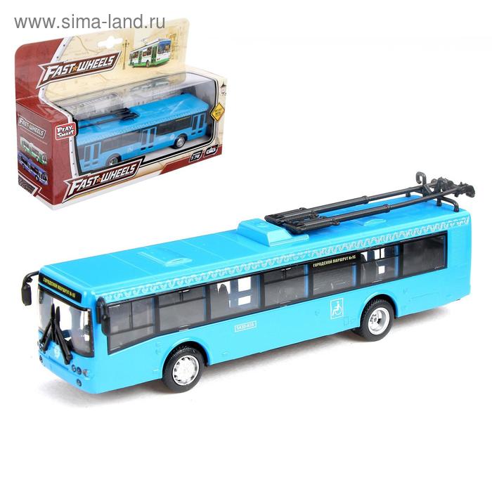 Троллейбус металлический «Город», масштаб 1:72, инерция
Троллейбус металлический «Город», масштаб 1:72, инерция