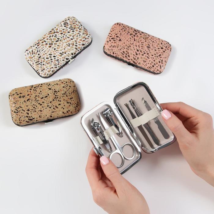 Набор маникюрный «Trendy», 6 предметов, цвет МИКС
Набор маникюрный «Trendy», 6 предметов, цвет МИКС