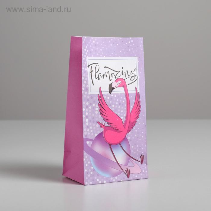Пакет подарочный без ручек Flamazing, 10 × 19.5 × 7 см
Пакет подарочный без ручек Flamazing, 10 × 19.5 × 7 см
