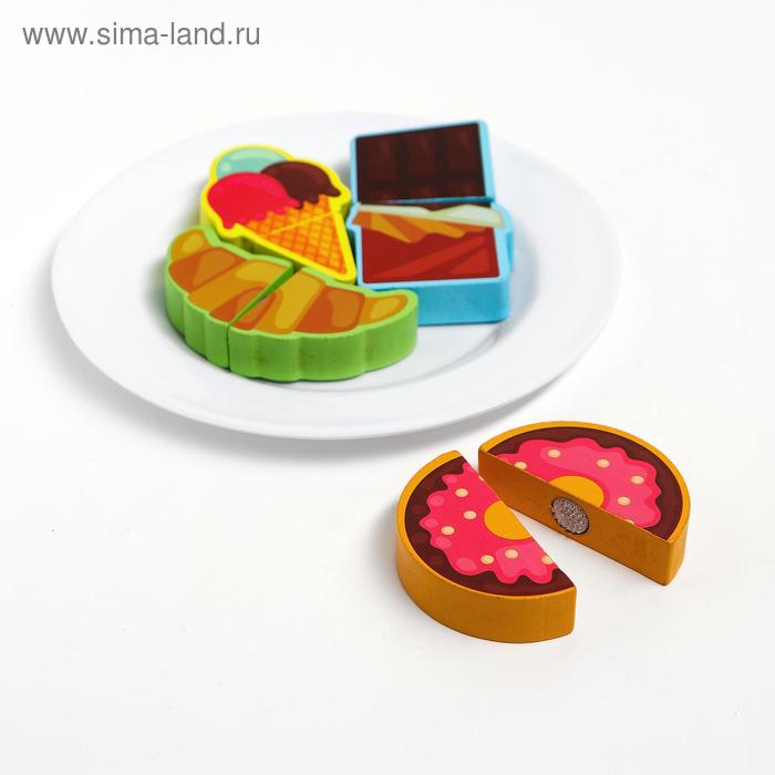 Набор продуктов на липучке. Сладости 
Набор продуктов на липучке. Сладости