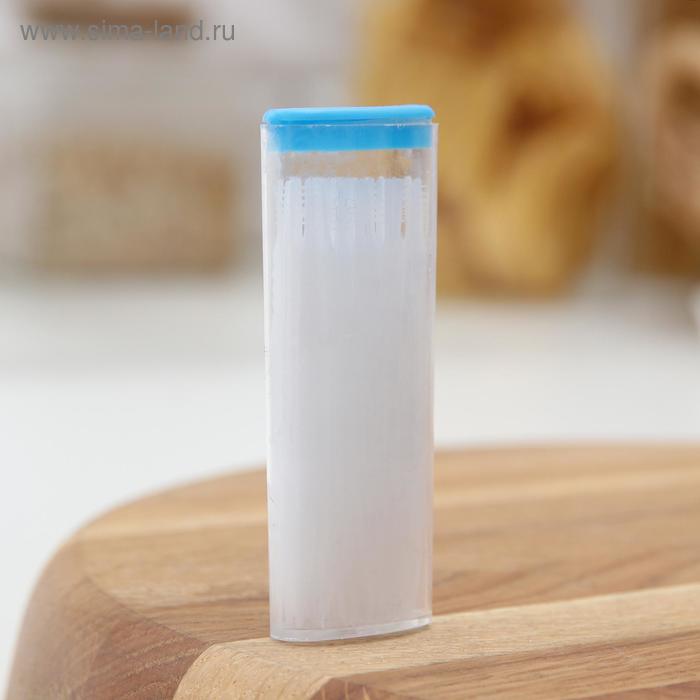 Зубочистки пластиковые, 45-50 шт, с щеточкой для удаления зубного налета
Зубочистки пластиковые, 45-50 шт, с щеточкой для удаления зубного налета