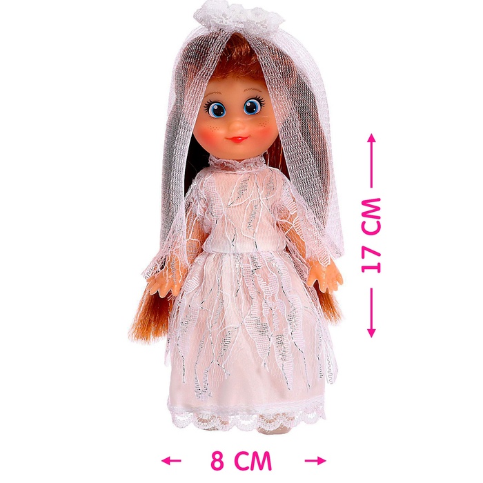 фото Кукла классическая «крошка сью» в платье, 17 см, микс play smart