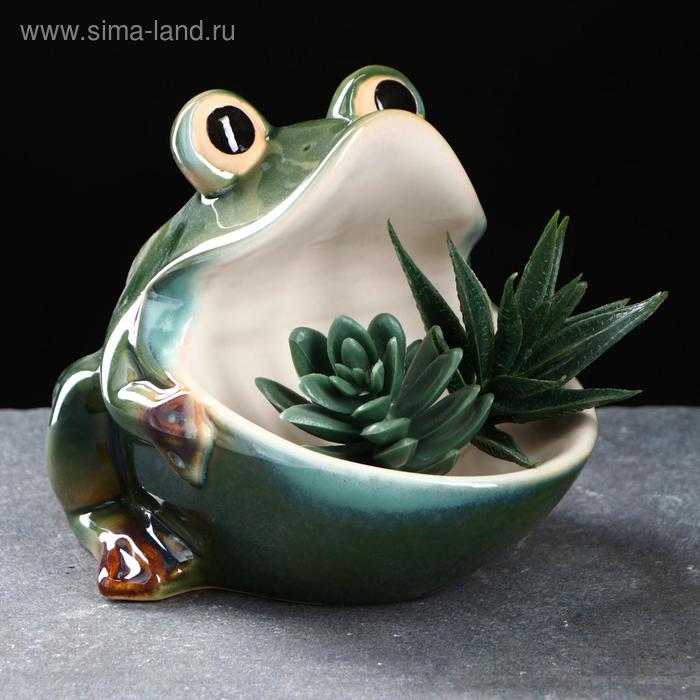 Кашпо - подставка "Лягушка" 14х13х17см
Кашпо - подставка "Лягушка" 14х13х17см