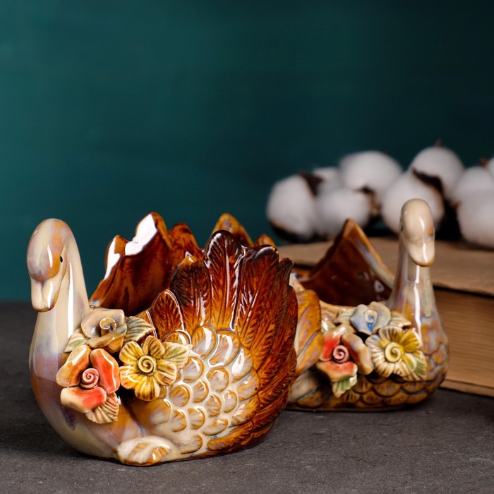 Набор кашпо "Лебеди" 13*8*9см
Набор кашпо "Лебеди" 13*8*9см