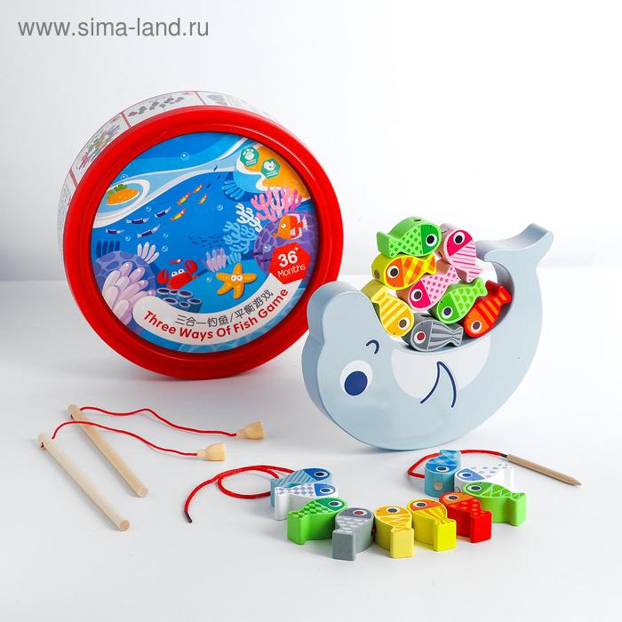 Детский развивающий набор 3 в1 «Рыбалка+балансир+шнуровка» 22,4х22,4х8,1 см
Детский развивающий набор 3 в1 «Рыбалка+балансир+шнуровка» 22,4х22,4х8,1 см