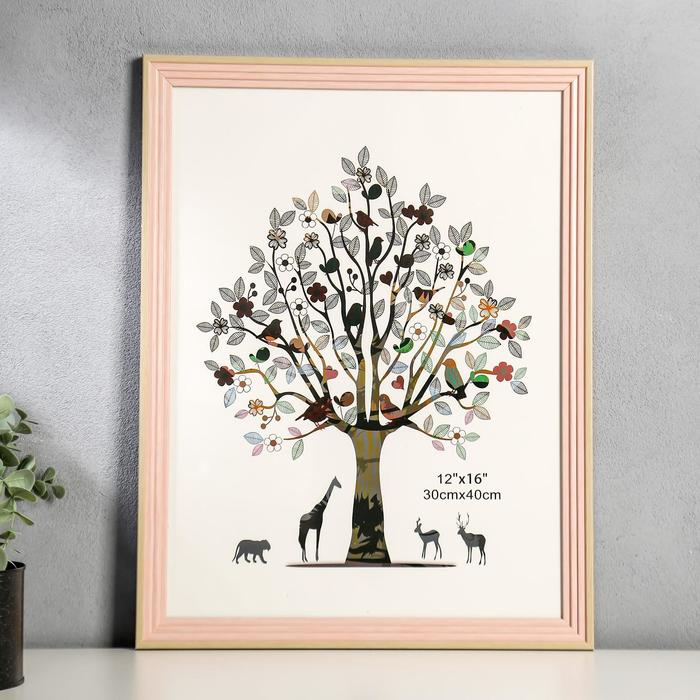 Фоторамка пластик 30х40 см "Лестница, розовая джинса" 44х34 см
Фоторамка пластик 30х40 см "Лестница, розовая джинса" 44х34 см