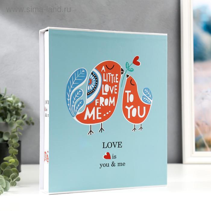 Фотоальбом на 200 фото 10х15 см "Певчие птички" в коробке 31х25,5х5,5 см
Фотоальбом на 200 фото 10х15 см "Певчие птички" в коробке 31х25,5х5,5 см