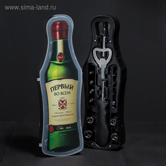 Набор инструментов в бутылке "True man"
Набор инструментов в бутылке "True man"