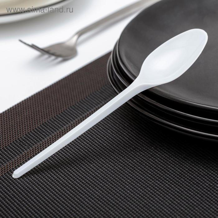 Ложка одноразовая столовая, 16,5 см, 10 шт/уп, цвет белый
Ложка одноразовая столовая, 16,5 см, 10 шт/уп, цвет белый