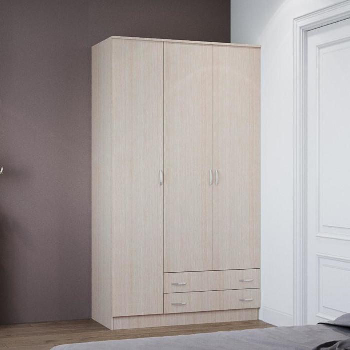 Шкаф 3-х створчатый Рэд, 1200х510х2120 Белфорт
Шкаф 3-х створчатый Рэд, 1200х510х2120 Белфорт