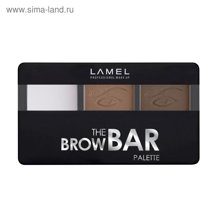 фото Набор для бровей lamel professional the brow bar palette, тон № 401