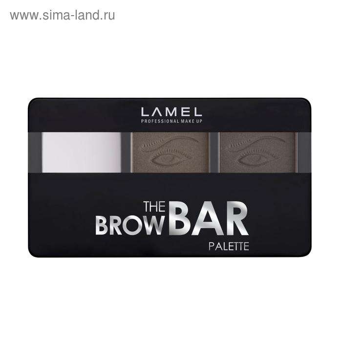 фото Набор для бровей lamel professional the brow bar palette, тон № 402