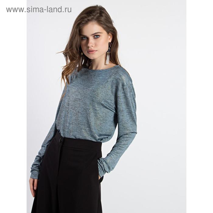 Блузка женская, размер 50-52, цвет серо-голубой
Блузка женская, размер 50-52, цвет серо-голубой