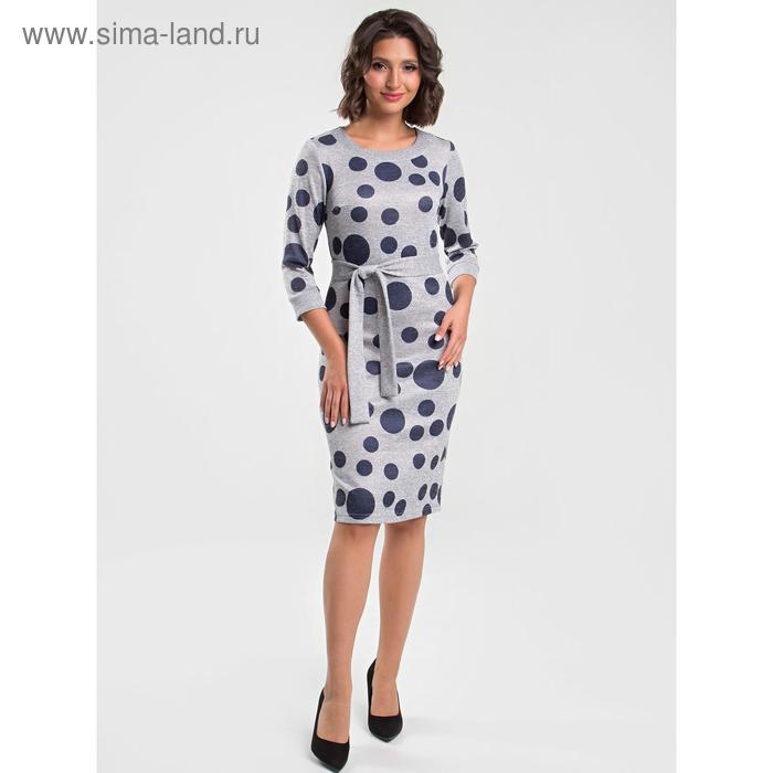 Платье женское, размер 44, цвет серый, синий
Платье женское, размер 44, цвет серый, синий