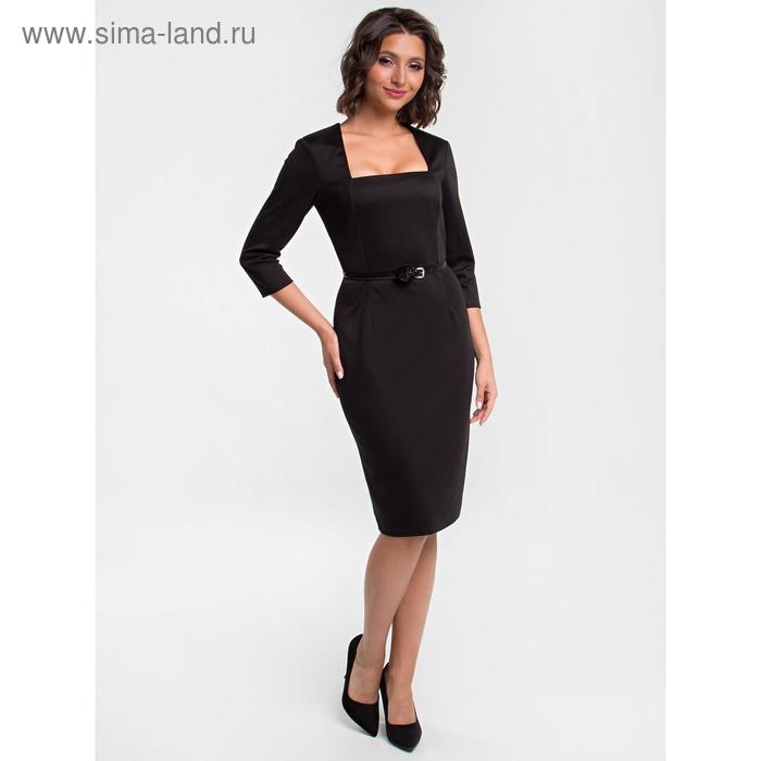 Платье женское, размер 42, цвет чёрный
Платье женское, размер 42, цвет чёрный