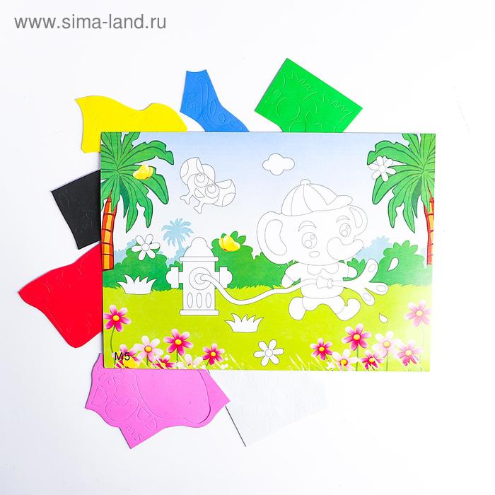 Аппликация 3D «Слоник с водой» из ЕVA
Аппликация 3D «Слоник с водой» из ЕVA