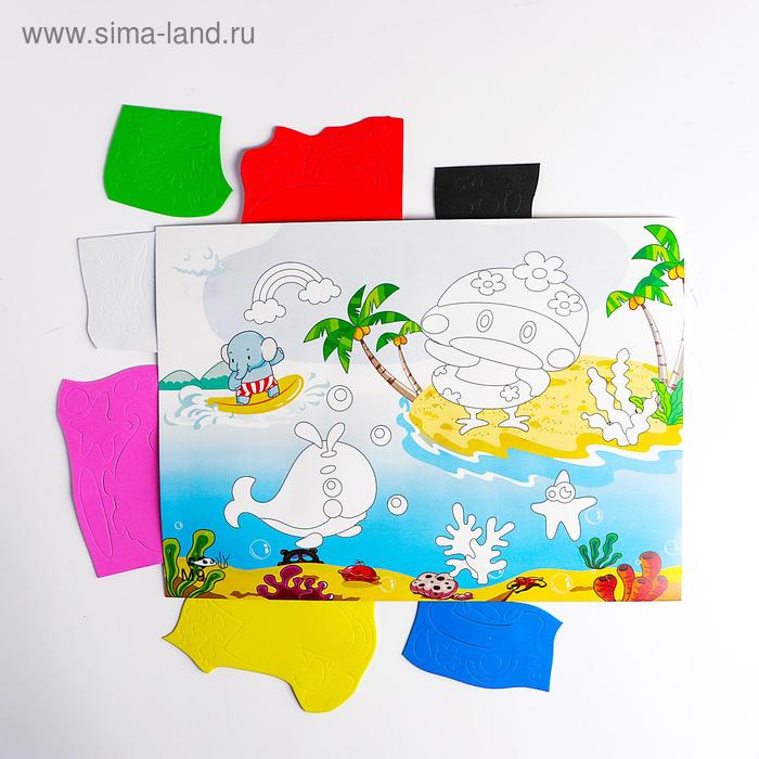 Аппликация 3D «Утёнок на берегу» из ЕVA
Аппликация 3D «Утёнок на берегу» из ЕVA