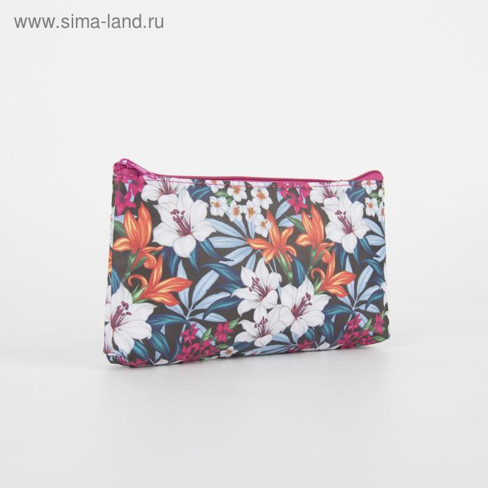 Косметичка на молнии, цвет чёрный
Косметичка на молнии, цвет чёрный