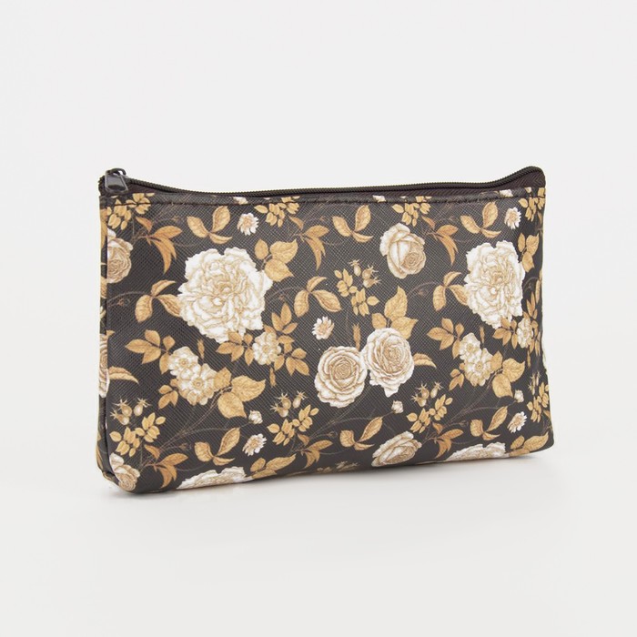 Косметичка на молнии, цвет коричневый
Косметичка на молнии, цвет коричневый