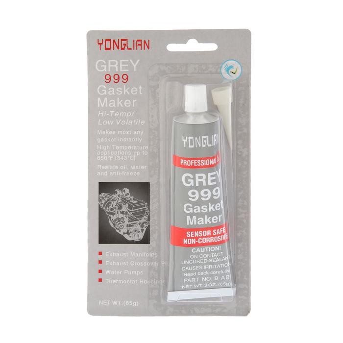 Герметик прокладок YONGLIAN, силиконовый, 80 г, серый
Герметик прокладок YONGLIAN, силиконовый, 80 г, серый